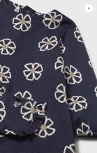 Load image into Gallery viewer, Mayoral baby girl navy patterned dress -2918
