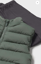 Load image into Gallery viewer, Mayoral baby boy 3 piece Gilet set 2649 Green
