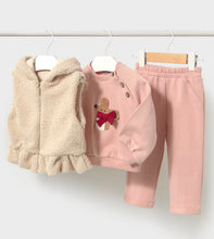 Load image into Gallery viewer, Mayoral baby girl tracksuit with hooded gilet 2837
