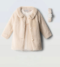 Load image into Gallery viewer, Ebita baby girl 3 piece dress, coat and hairband set 267538
