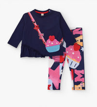 Load image into Gallery viewer, Tuc Tuc girls top and legging set 11399690
