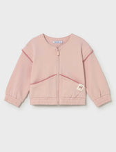 Load image into Gallery viewer, Mayoral girls zippy hoody 1491 colour 85 peonia
