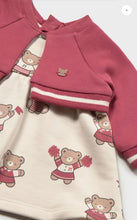 Load image into Gallery viewer, Mayoral baby girl print dress and cardigan all in one outfit 2827
