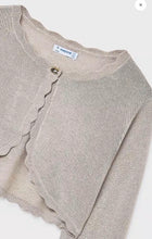Load image into Gallery viewer, Mayoral older girl bolero cardigan 332 colour 73 Almendra
