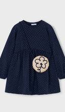 Load image into Gallery viewer, Mayoral girls dress and bag set 4926 navy
