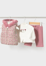 Load image into Gallery viewer, Mayoral baby girl gilet and tracksuit set 2686
