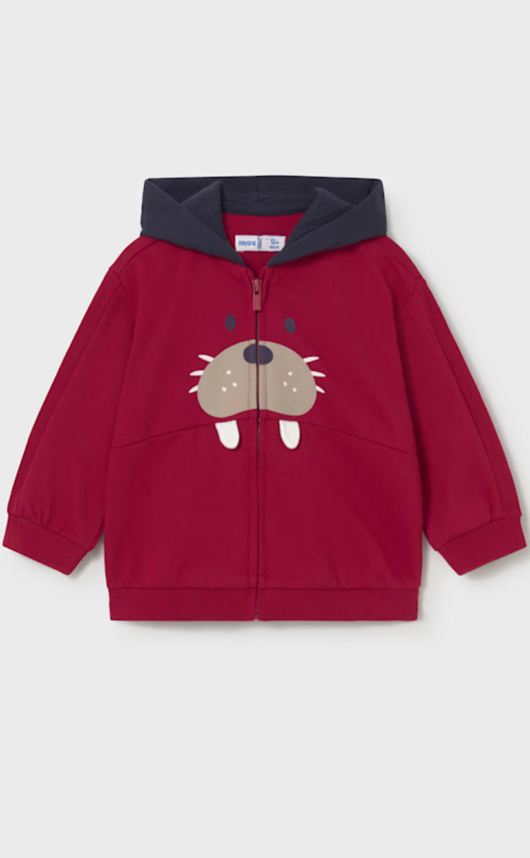 Mayoral baby boy tracksuit 2840 red