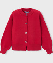 Load image into Gallery viewer, Mayoral girls red cardigan 4326
