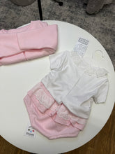 Load image into Gallery viewer, Pex pink and white 3 piece outfit - Ingrid

