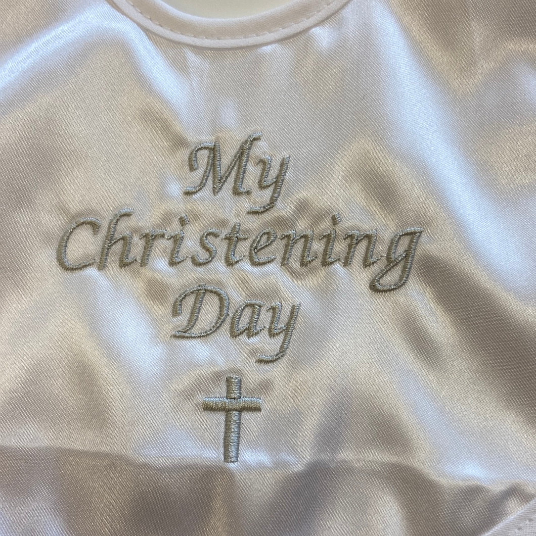 My Christening Day Bib