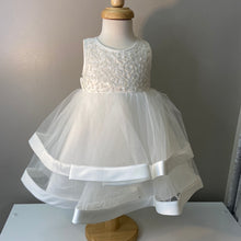 Load image into Gallery viewer, Jorja Ivory Flowergirl baby Dress
